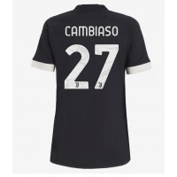 Dámy Fotbalový dres Juventus Andrea Cambiaso #27 2023-24 Třetí Krátký Rukáv